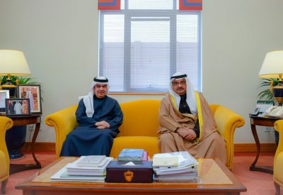 مستشار سمو رئيس الوزراء يستقبل سفير البحرين بالمملكة المتحدة