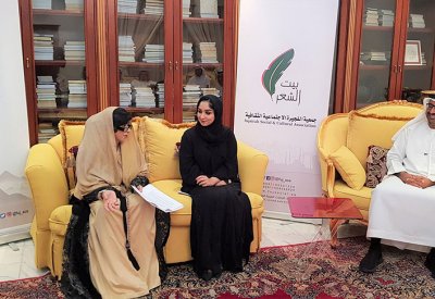 بيت الشعر في الفجيرة يكرم "فتاة دبي"