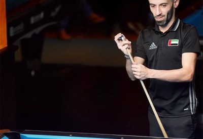 الإماراتي الريماوي يفوز بذهبية غرب آسيا للبليارد