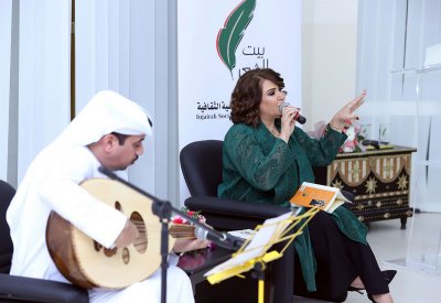 الشعشاع والجاسم ينثران الشعر والنغم في الفجيرة