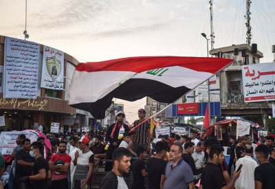 هذا ما جرى بأول حقل نفط تغلقه احتجاجات العراق بالكامل