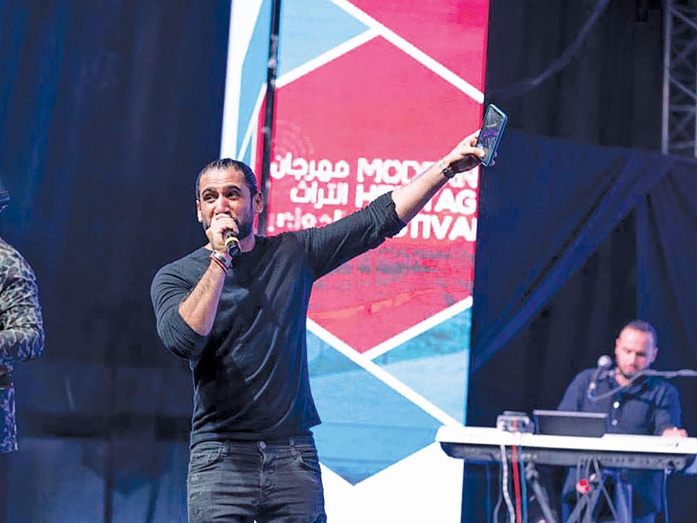 خالد فؤاد يطرب جمهور مهرجان التراث الموسيقي