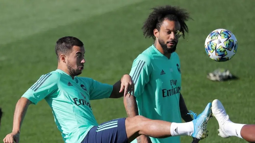 هازارد ومارسيلو يغيبان عن "الكلاسيكو" بسبب الإصابة