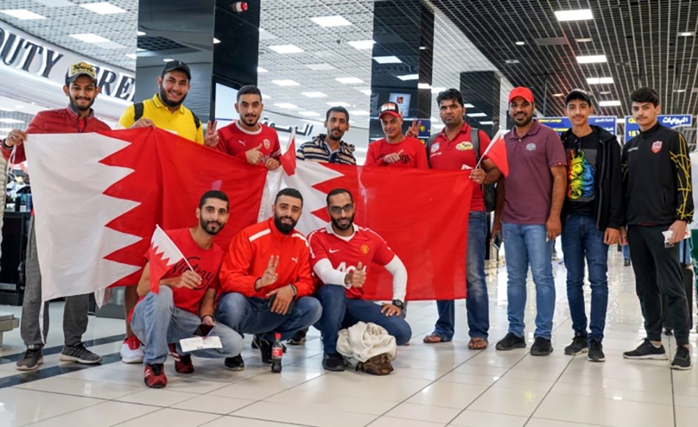 طيران الخليج تنقل 1900 مشجع بحريني لمساندة المنتخب في نهائي كأس الخليج العربي