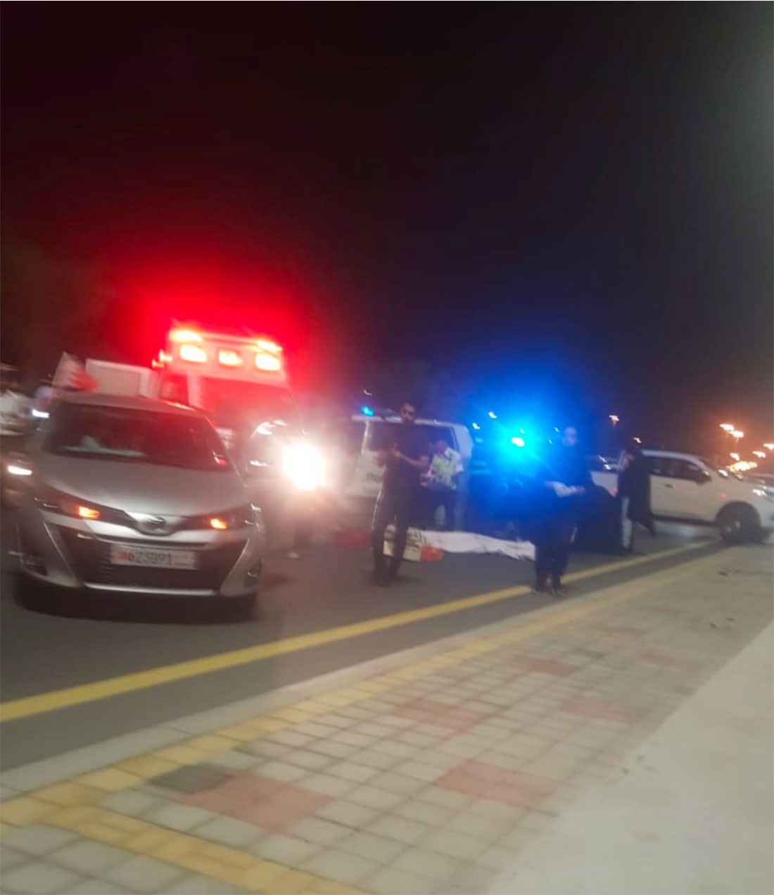 وفاة طفل بحريني بحادث مروري بليغ في مدينة سلمان