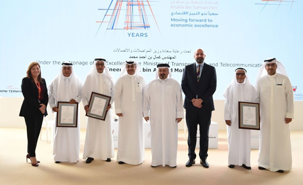 ميناء خليفة بن سلمان يحتفل بعقد من مساهمته في تنمية الاقتصاد الوطني