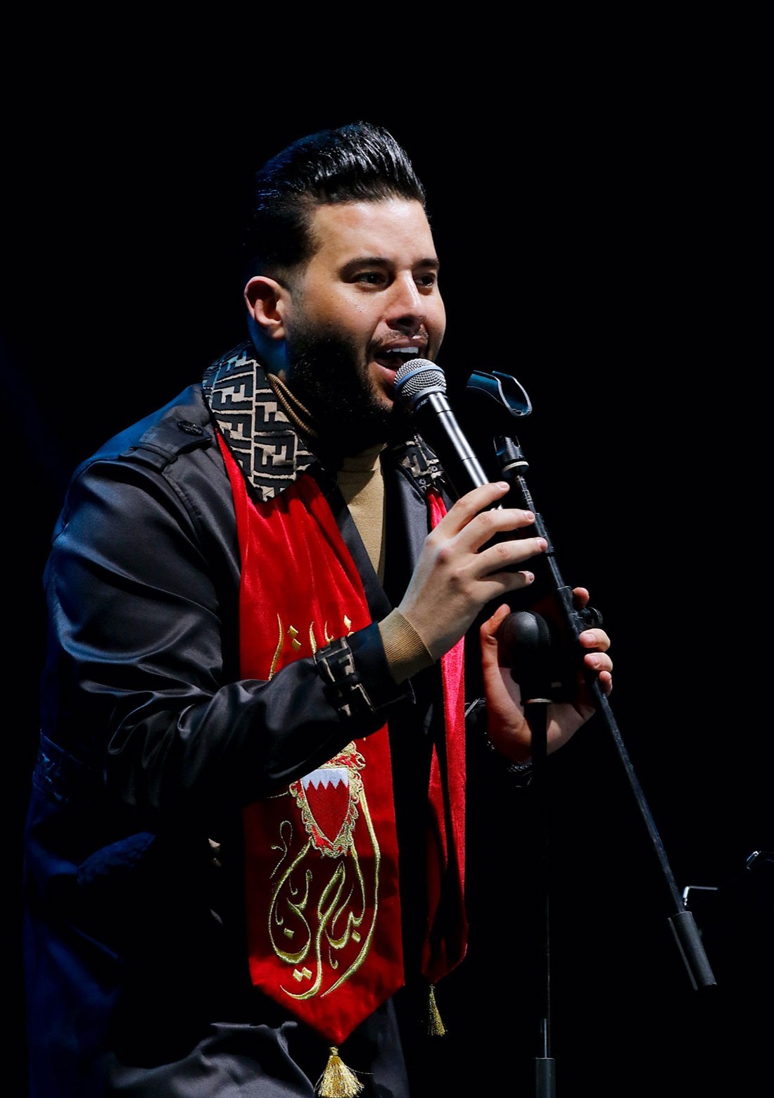 بالصور: العراقي محمد السالم يلهب أجواء الاحتفال بالأعياد الوطني