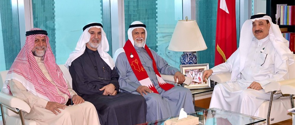 حميدان يلتقي رئيس (الجمعية الإسلامية) ويؤكد دعم جهود المنظمات الأهلية في العمل الخيري