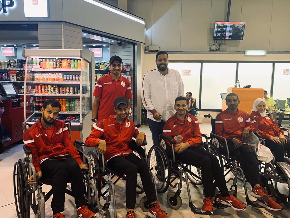وفد منتخب البوتشيا يغادر للمشاركة في بطولة فزاع الدولية