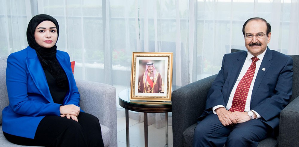 رئيس هيئة الطاقة المستدامة يستقبل النائب كلثم الحايكي