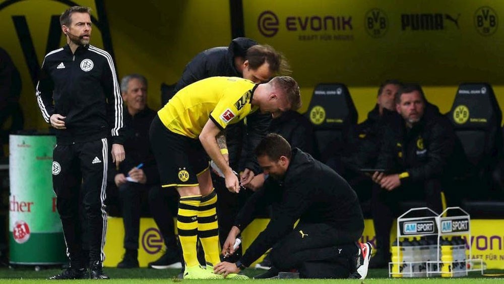 دورتموند يفقد رويس أمام هوفنهايم ويترقب وضع سانشو