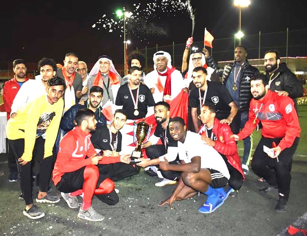 "الحزم" بطلا لبطولة نادي النسر الذهبي الرياضي للعيد الوطني لكرة القدم 2019