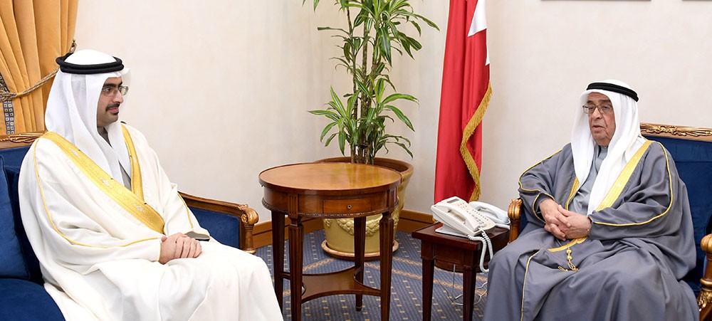 محمد بن مبارك يستقبل سمو محافظ الجنوبية