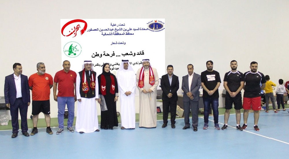 محافظ الشمالية يرعى مهرجان نادي الاتفاق الرياضي بالدراز
