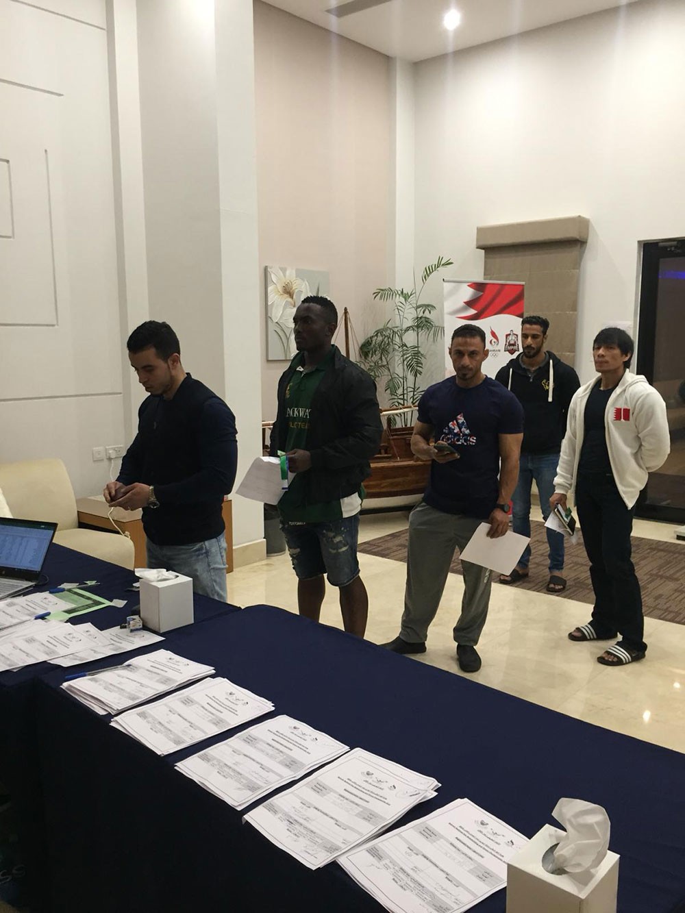 أكثر من 90 لاعباً من البحرين ودول الخليج يسجلون اسمائهم في أول أيام التسجيل