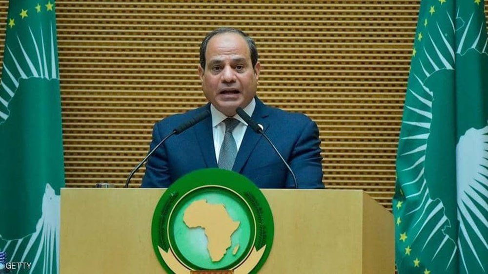  السيسي يؤكد موقف مصر من الأزمة الليبية 