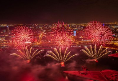 البحرين تستقبل العام الجديد باحتفال ضخم وعروض ألعاب نارية مبهرة