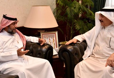 حميدان يبحث مع النائب بوحمود تعزيز التعاون مع السلطة التشريعية