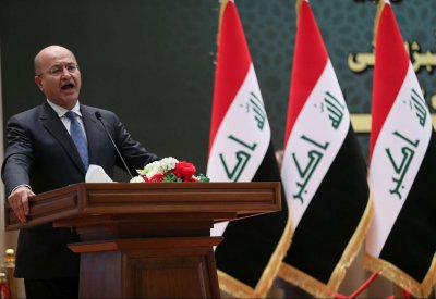 رئيس العراق يدعو الجميع لضبط النفس بعد مقتل سليماني