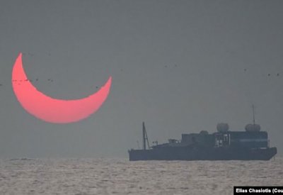 صور مثيرة جديدة للكسوف الحلقي للشمس