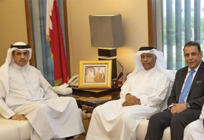 لدى استقباله مجلس إدارة مسرح أوال.. وزير الإعلام: البحرين واحة الإبداع الثقافي والفني