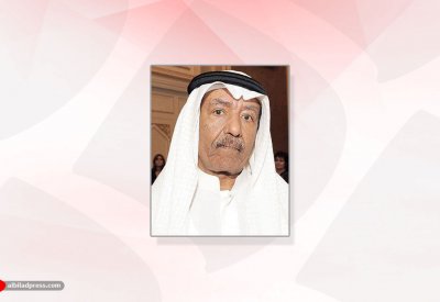 الفنان البحريني خليفة العريفي يلقي كلمة يوم المسرح العربي