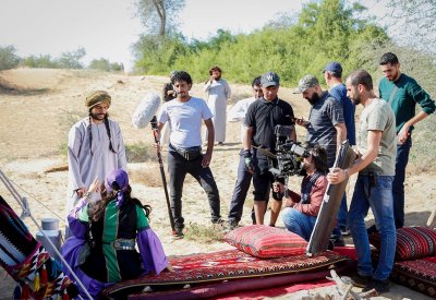  انتهاء عمليات تصوير الفيلم الكوميدي البدوي أهرب يا خلفان