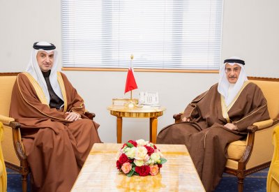 خالد بن عبد الله يستقبل سفير المملكة لدى مصر بمناسبة تعيينه