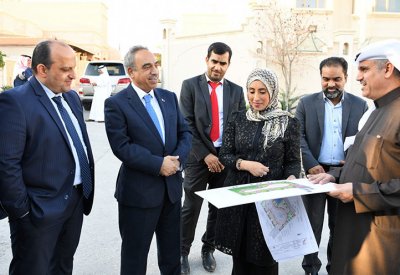 وكيل البلديات: إنشاء حديقة في مجمع 743 بمنطقة سند