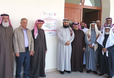 افتتاح صالة أحمد وعائشة غاز بالحجيات 