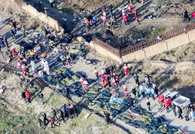 إيران: طائرة أوكرانيا أسقطت عملاً بـ"حرية إطلاق النار"