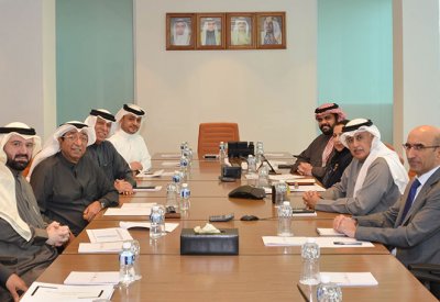 وزير الصناعة يجتمع برئيس مجلس إدارة الغرفة