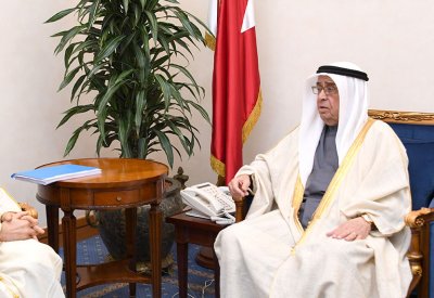 سمو الشيخ محمد بن مبارك يستقبل سفير البحرين لدى تركيا