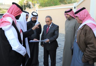 خلف والنعيمي يتفقدان مشاريع "سابعة الجنوبية"