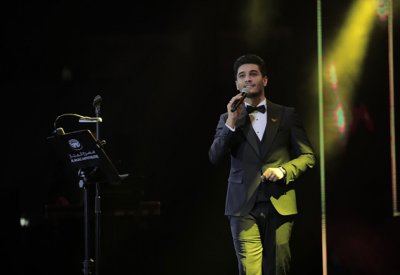  محمد عساف نجم مسرح المجاز بإمارة الشارقة
