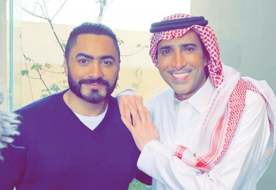 فايز المالكي يشارك تامر حسني بطولة فيلم "مش أنا"