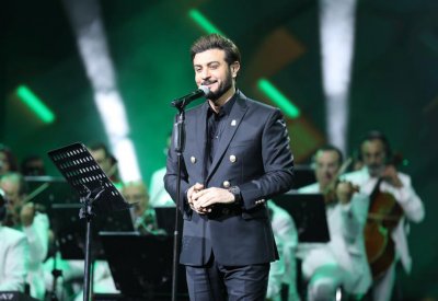 المهندس يقدم حفلاً تاريخياً في مهرجان دبي للتسوق