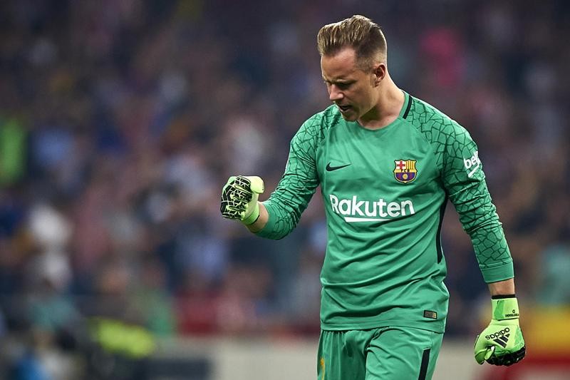 برشلونة يتمسك بالبند التعجيزي لشتيجن