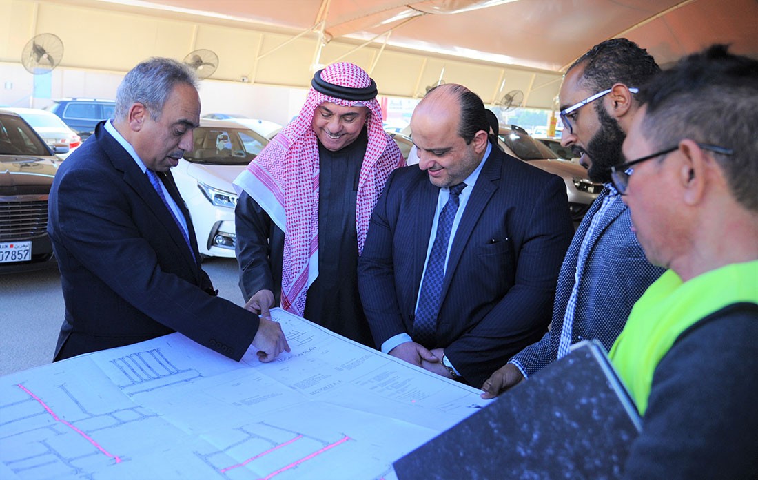 وزارة الأشغال بالتعاون مع مجلس النواب تبدأ تنفيذ حزمة من المشاريع التطويرية ذات الطابع الخدمي