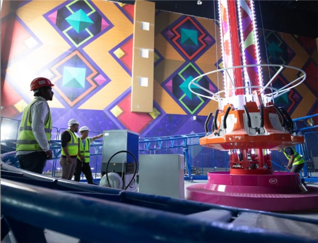 مجمع دلمونيا يُعلن عن بلوغ مركز Funscape World الترفيهي مراحل متقدمة من التطوير