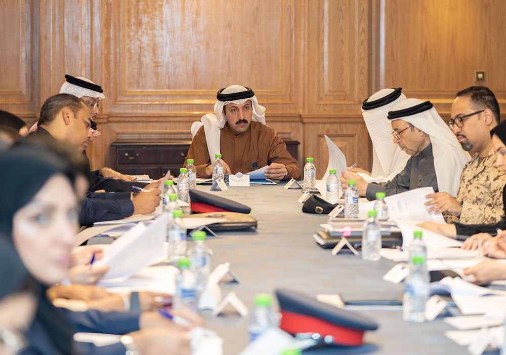 اللجنة الوطنية لمتابعة التزام البحرين بقرارات مجلس الأمن الدولي تعقد اجتماعها الخامس