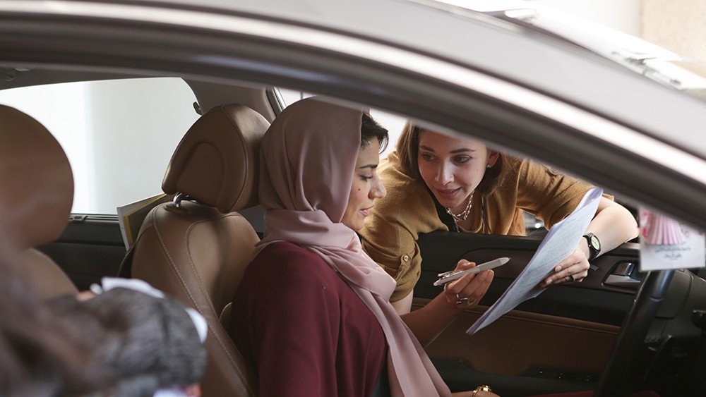 خمس مخرجات سعوديات يشاركن في عمل خاص