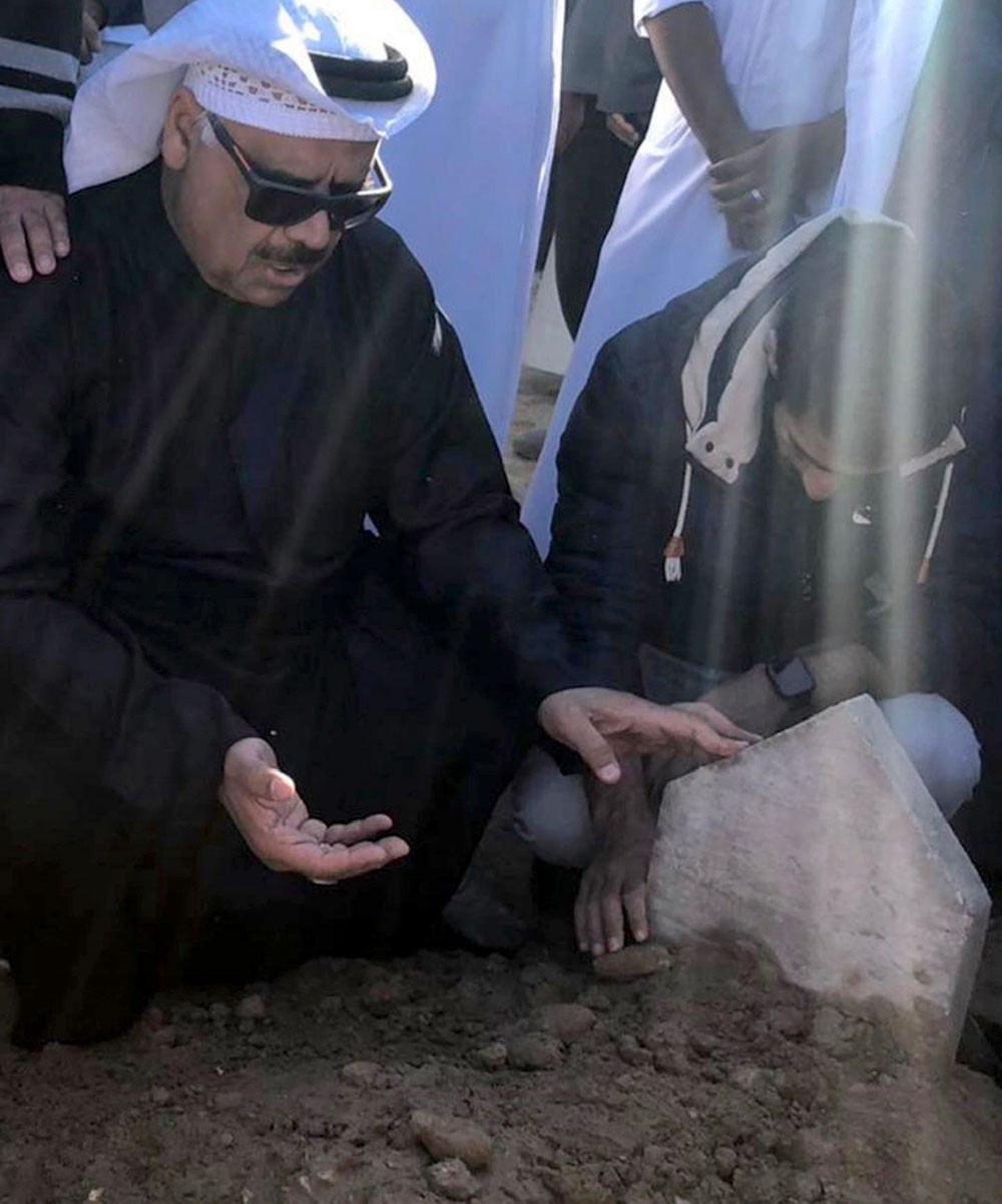 داود حسين يرثي صديقه علي الغرير