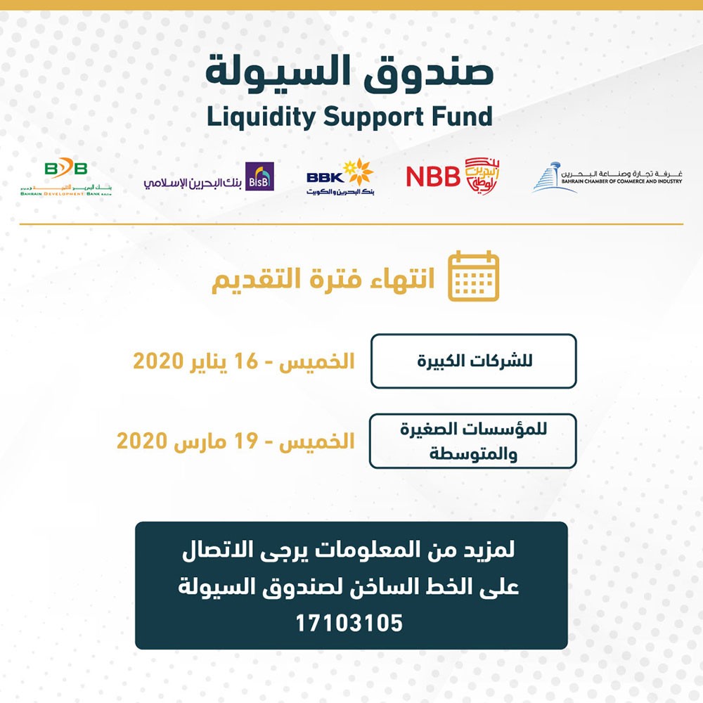 انتهاء فترة تقديم الشركات الكبيرة لصندوق السيولة اليوم
