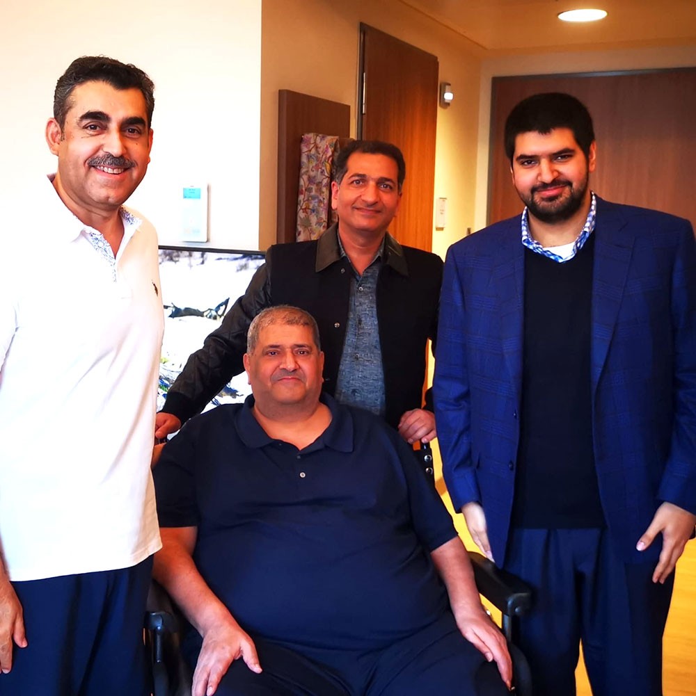 سمو الشيخ عيسى بن علي يزور الشيخ محمد بن عبدالرحمن