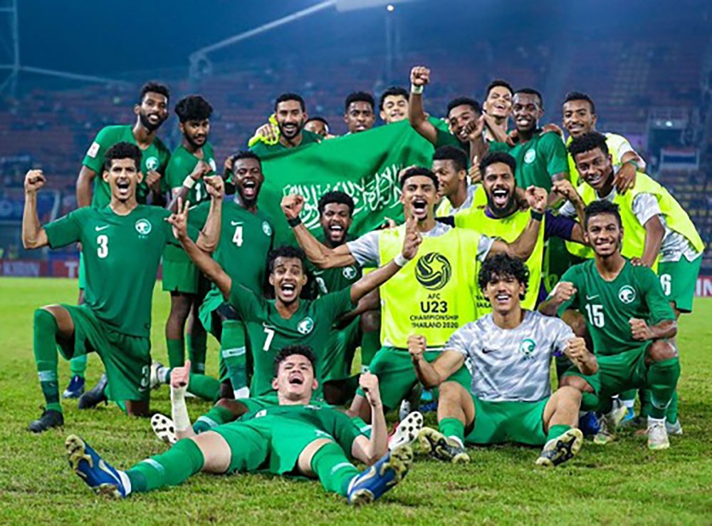 "الفيفا" يهنئ الأولمبي السعودي على طريقته الخاصة