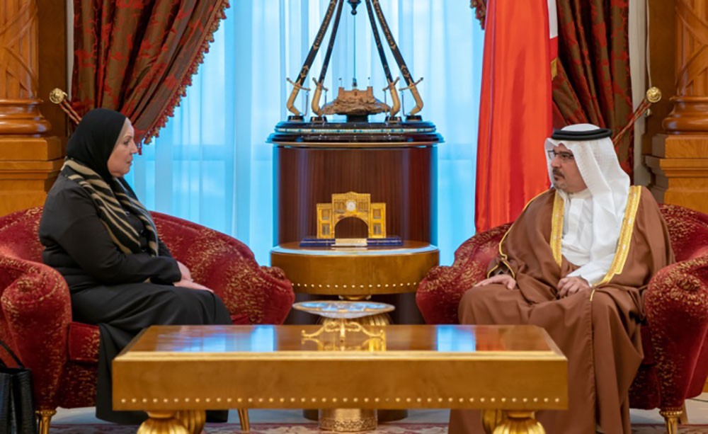 نائب جلالة الملك: علاقات البحرين ومصر القوية مرتكزة على أسس متينة من التعاون
