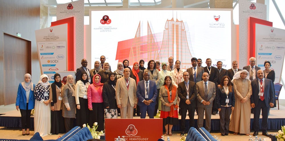 إفتتاح أعمال المؤتمر الدولي لأمراض دم الأطفال
