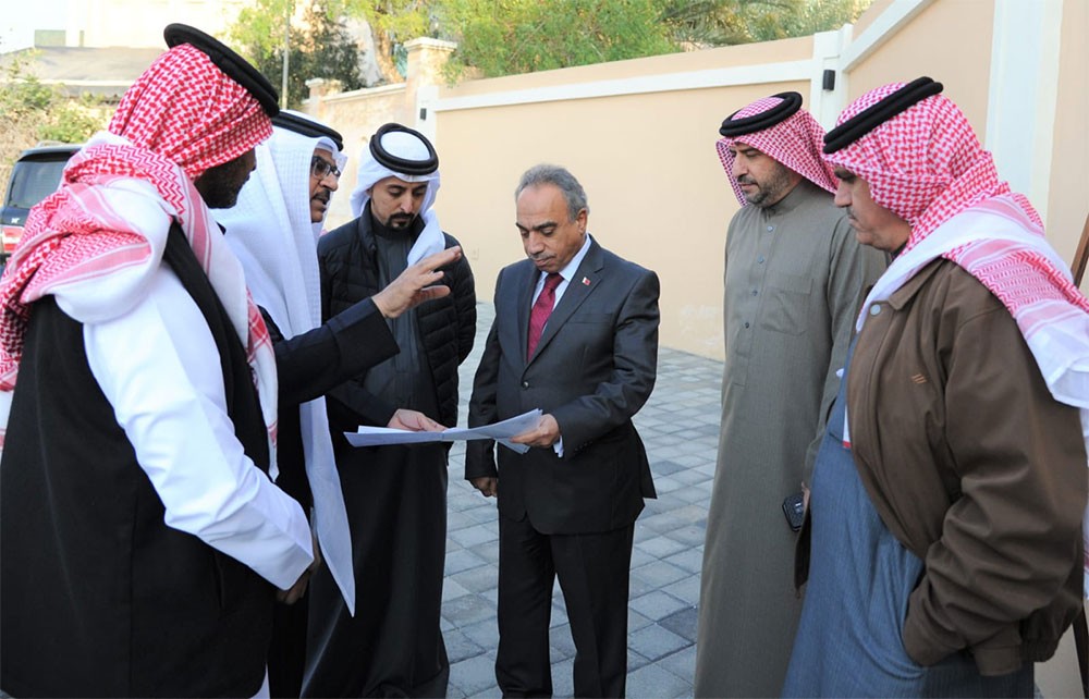 خلف والنعيمي يتفقدان مشاريع "سابعة الجنوبية"