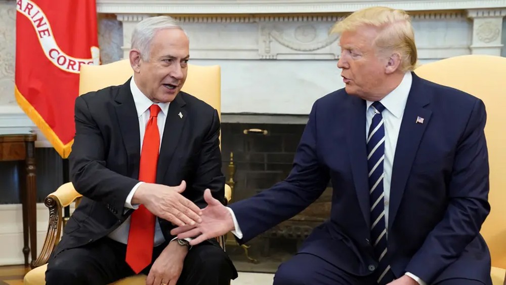 ترحيب إسرائيلي ورفض فلسطيني.. ترمب يعلن خطته للسلام اليوم
